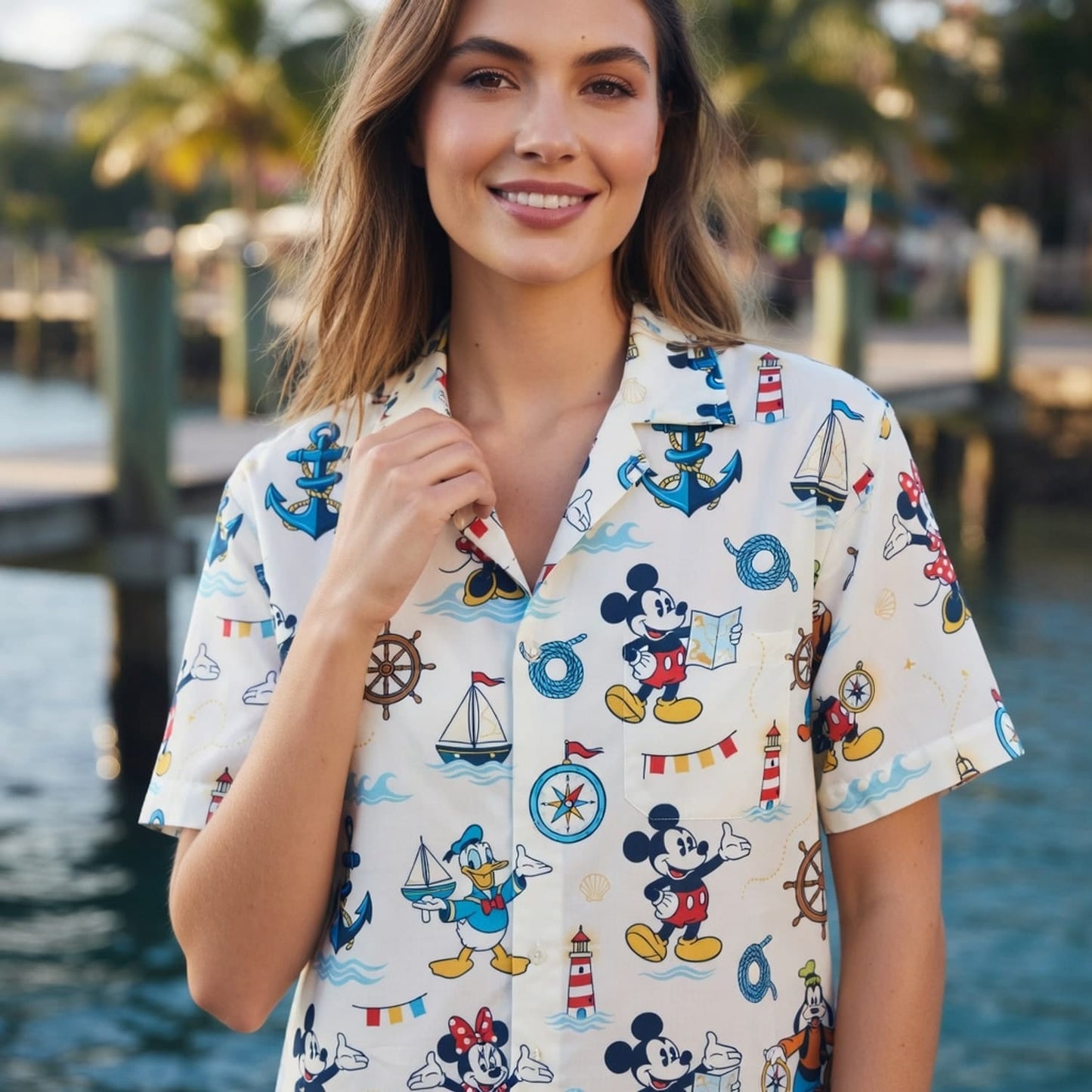 Mouse Nautical Adventure Hawaiian Shirt
