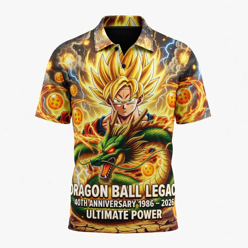 Anime Warrior Legacy Ultimate Power All Over Print Apparel