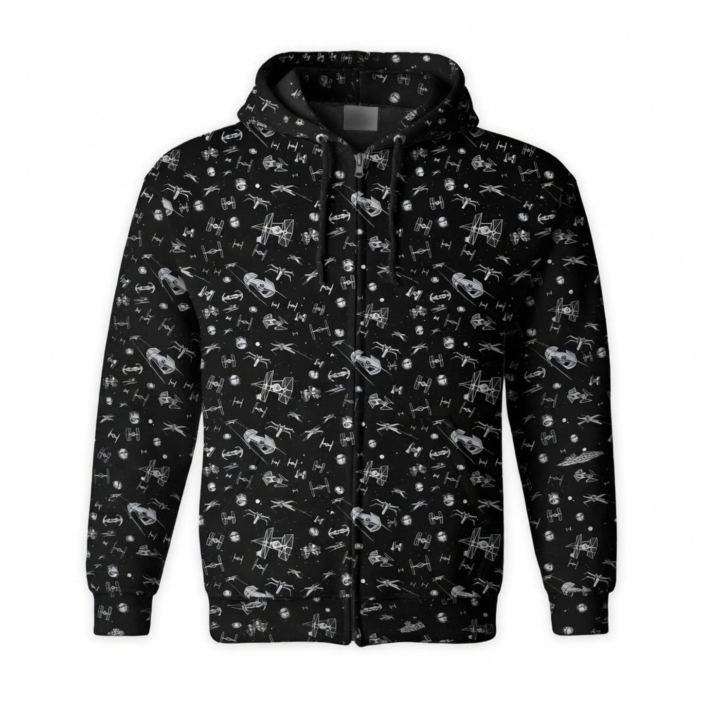 Galactic Fleet Pattern AOP T-Shirt - Galactic Space Battle Apparel