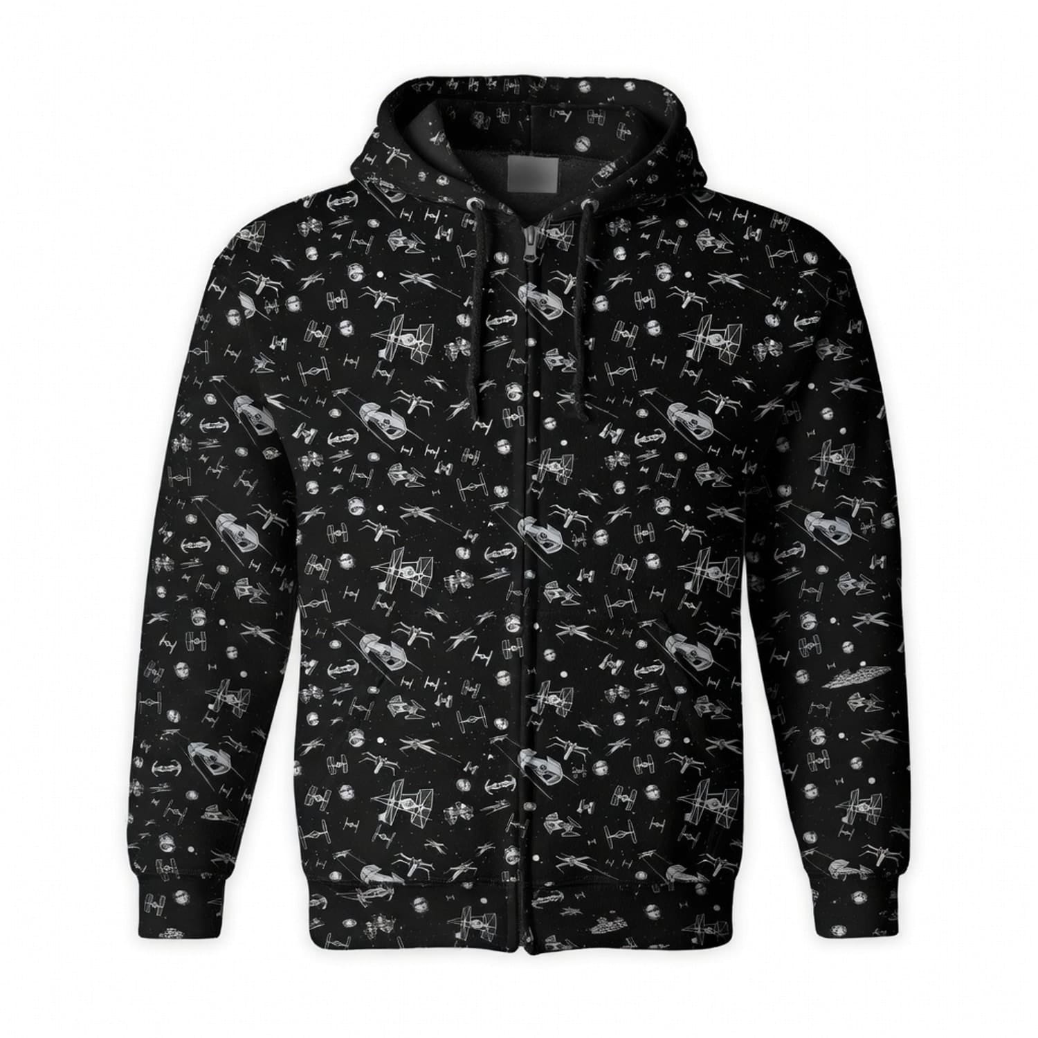 Galactic Fleet Pattern AOP T-Shirt - Galactic Space Battle Apparel
