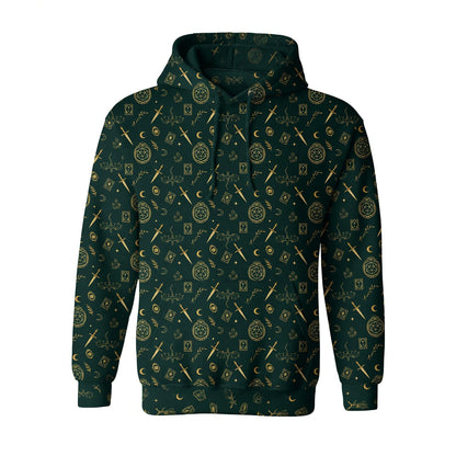 Fantasy Dungeon AOP T-Shirt - Dark Fantasy RPG Streetwear