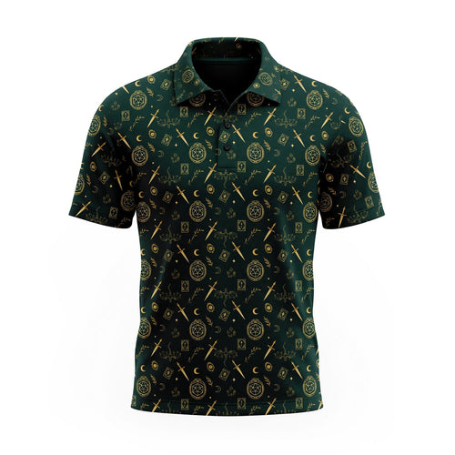 Fantasy Dungeon AOP T-Shirt - Dark Fantasy RPG Streetwear