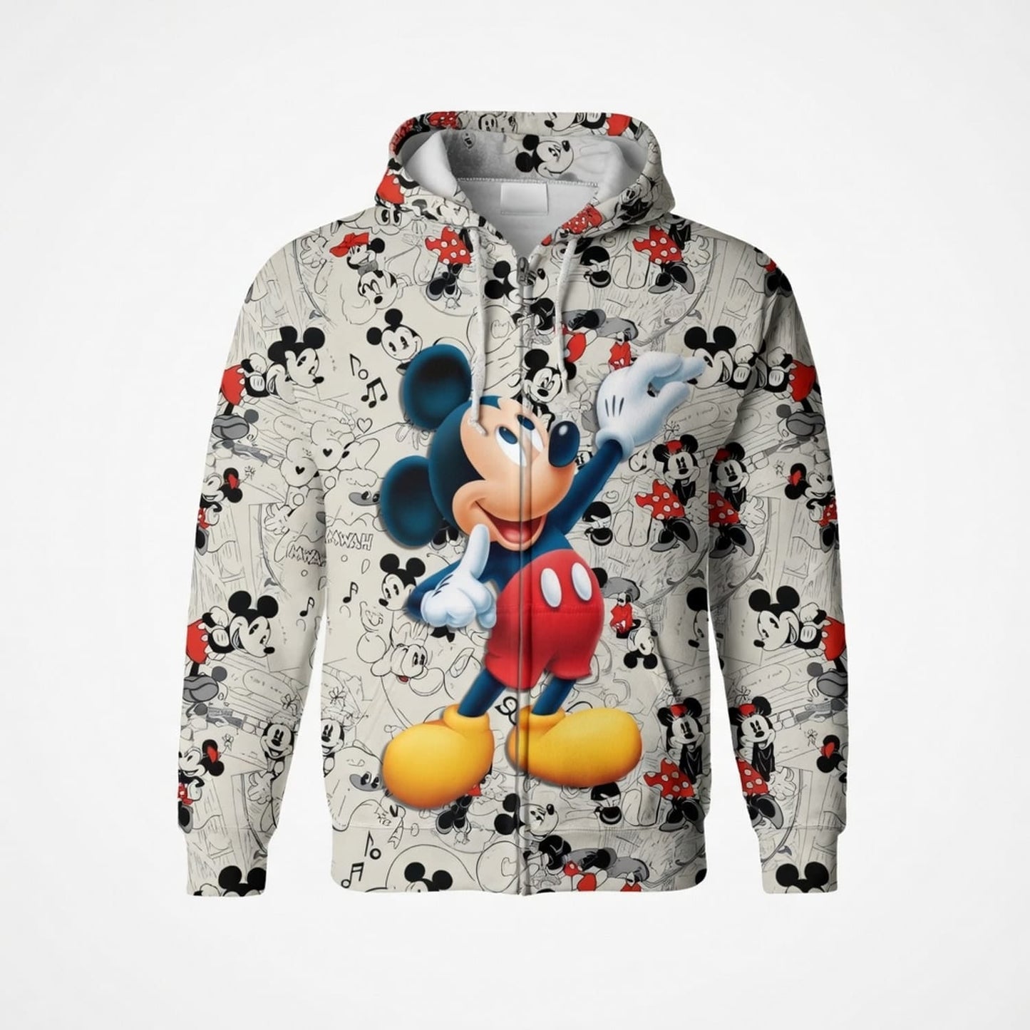 Mouse Sketch AOP Apparel