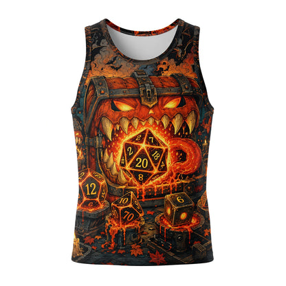 Halloween Dice AOP Apparel - Spooky RPG Gamer Streetwear