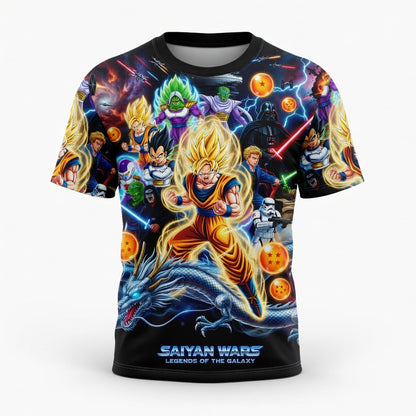 Anime Warrior Saiyan Wars Legends of the Galaxy All Over Print Apparel