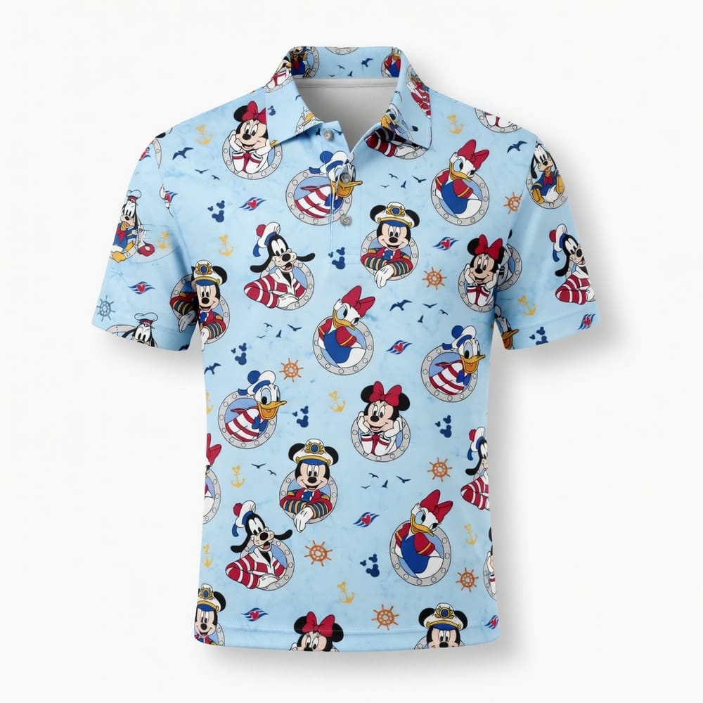 Cruise AOP Apparel - Mouse Characters