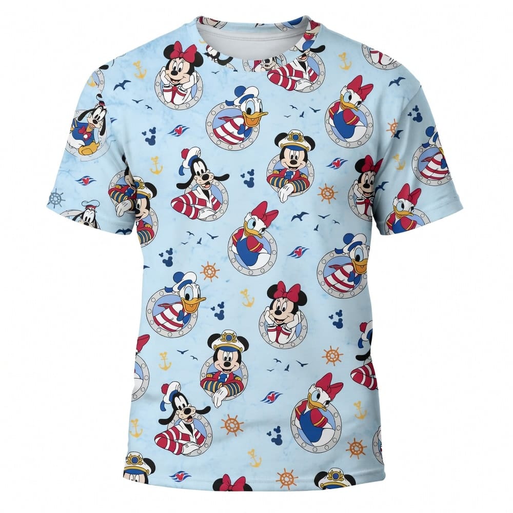 Cruise AOP Apparel - Mouse Characters
