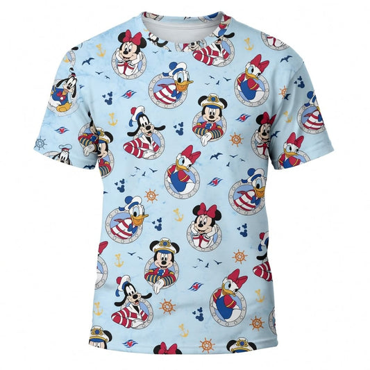 Cruise AOP Apparel - Mouse Characters
