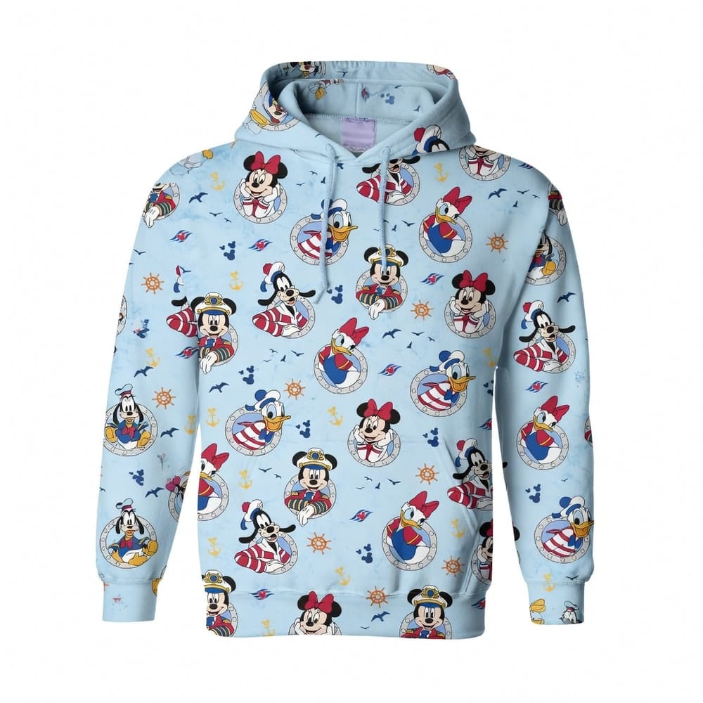 Cruise AOP Apparel - Mouse Characters