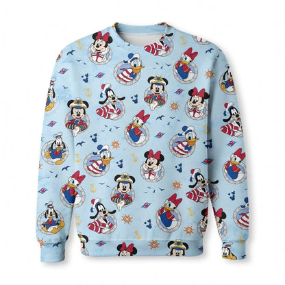 Cruise AOP Apparel - Mouse Characters