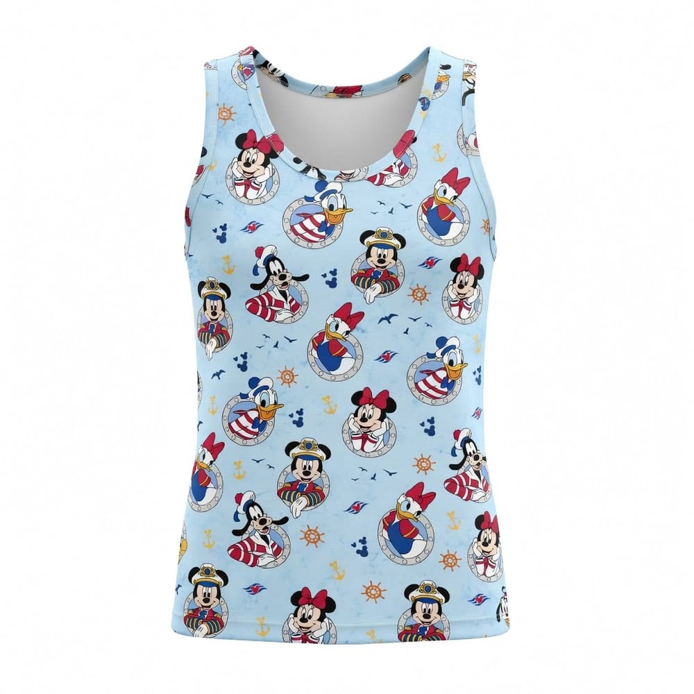 Cruise AOP Apparel - Mouse Characters