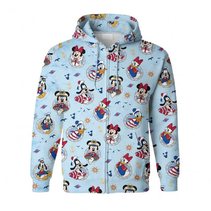 Cruise AOP Apparel - Mouse Characters