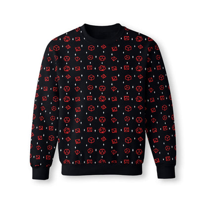 Polyhedral Dice AOP T-Shirt - Tabletop RPG Gamer Streetwear