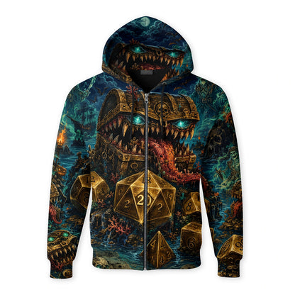 Pirate Mimic Chest T-Shirt - Fantasy Dice RPG Streetwear