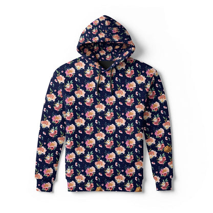 Floral Dice AOP T-Shirt - RPG Fantasy Gamer Pattern
