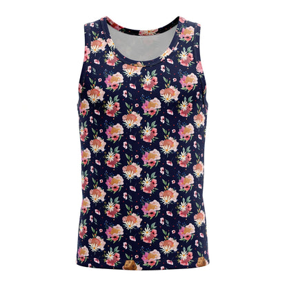 Floral Dice AOP T-Shirt - RPG Fantasy Gamer Pattern