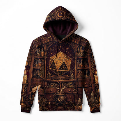 Fantasy Dungeon D20 Dice T-Shirt - Mystic Alchemy Fantasy Apparel