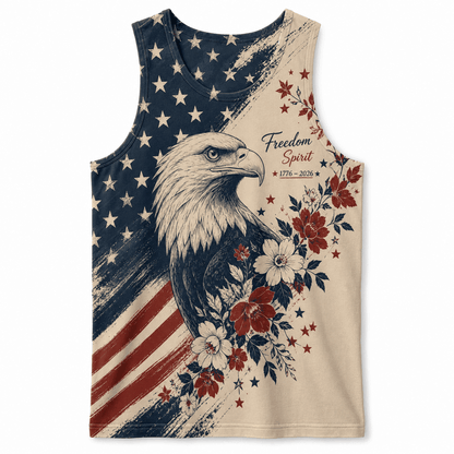 America 250 Freedom Spirit Eagle Patriotic Apparel - AOPOHW49001