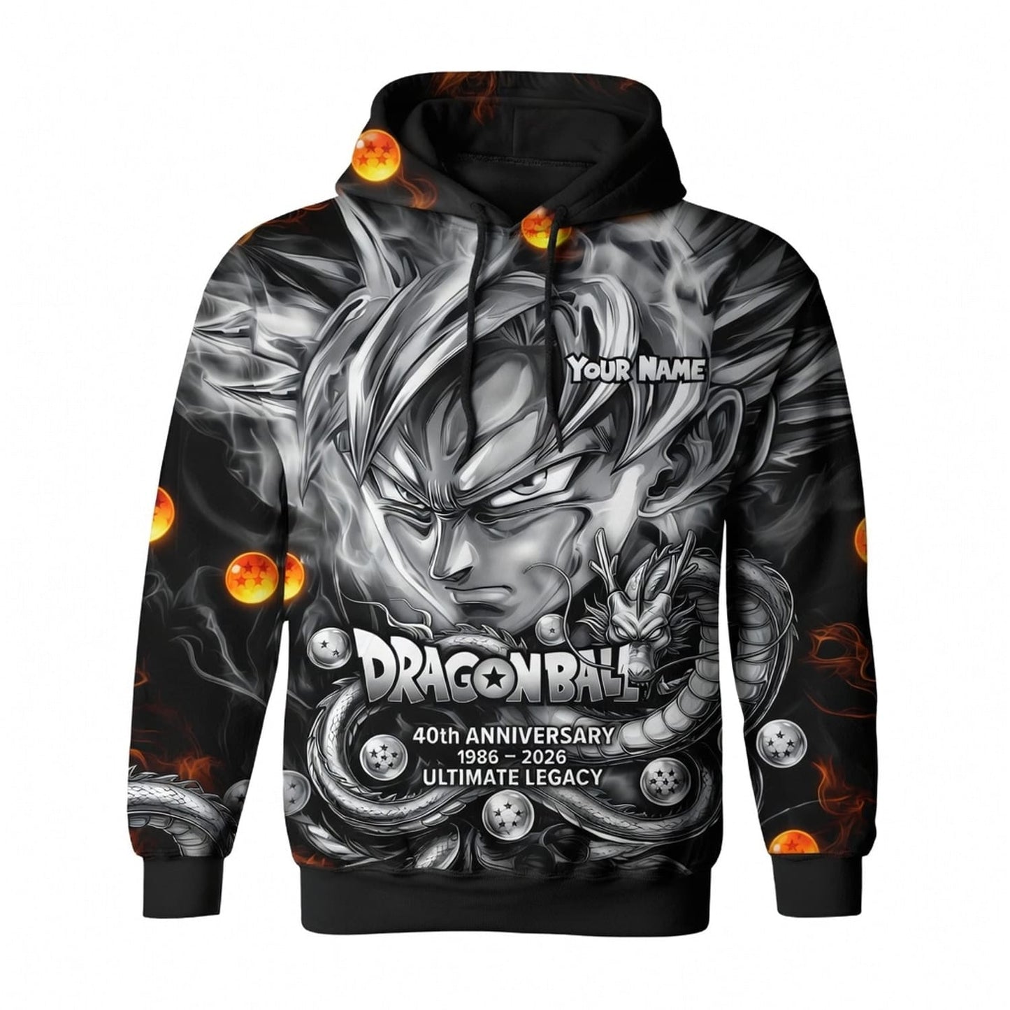 Anime Warrior 40th Anniversary Ultimate Legacy Personalized All Over Print Apparel