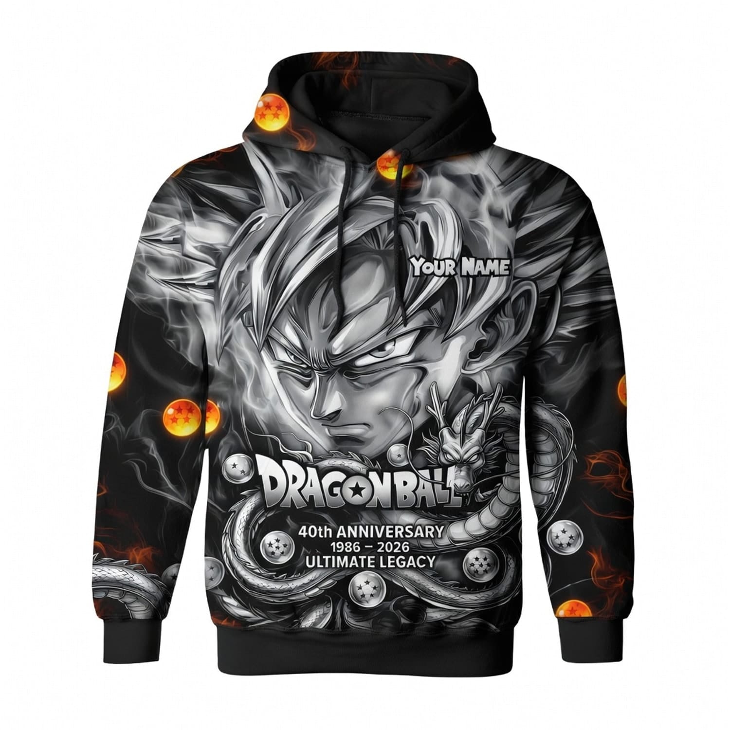 Anime Warrior 40th Anniversary Ultimate Legacy Personalized All Over Print Apparel