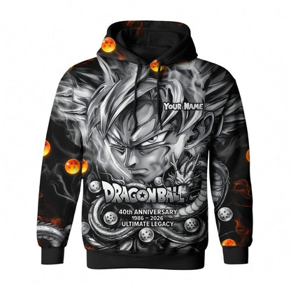 Anime Warrior 40th Anniversary Ultimate Legacy Personalized All Over Print Apparel