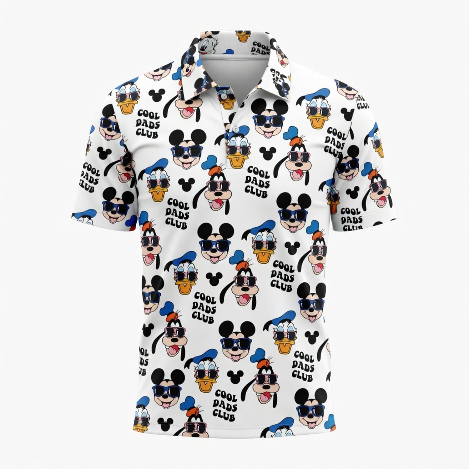 Mouse Duck Silly Dog Cool Dads Club AOP Apparel