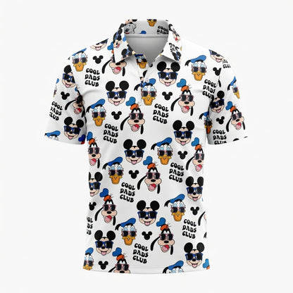 Mouse Duck Silly Dog Cool Dads Club AOP Apparel