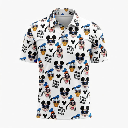 Mouse Duck Silly Dog Cool Dads Club AOP Apparel