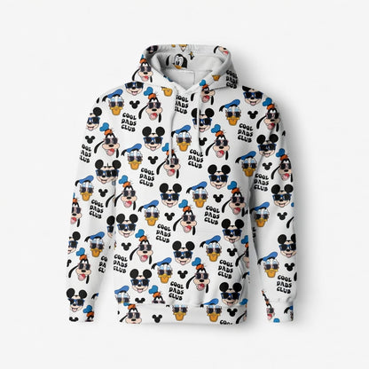 Mouse Duck Silly Dog Cool Dads Club AOP Apparel