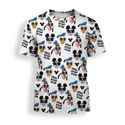 Mouse Duck Silly Dog Cool Dads Club AOP Apparel
