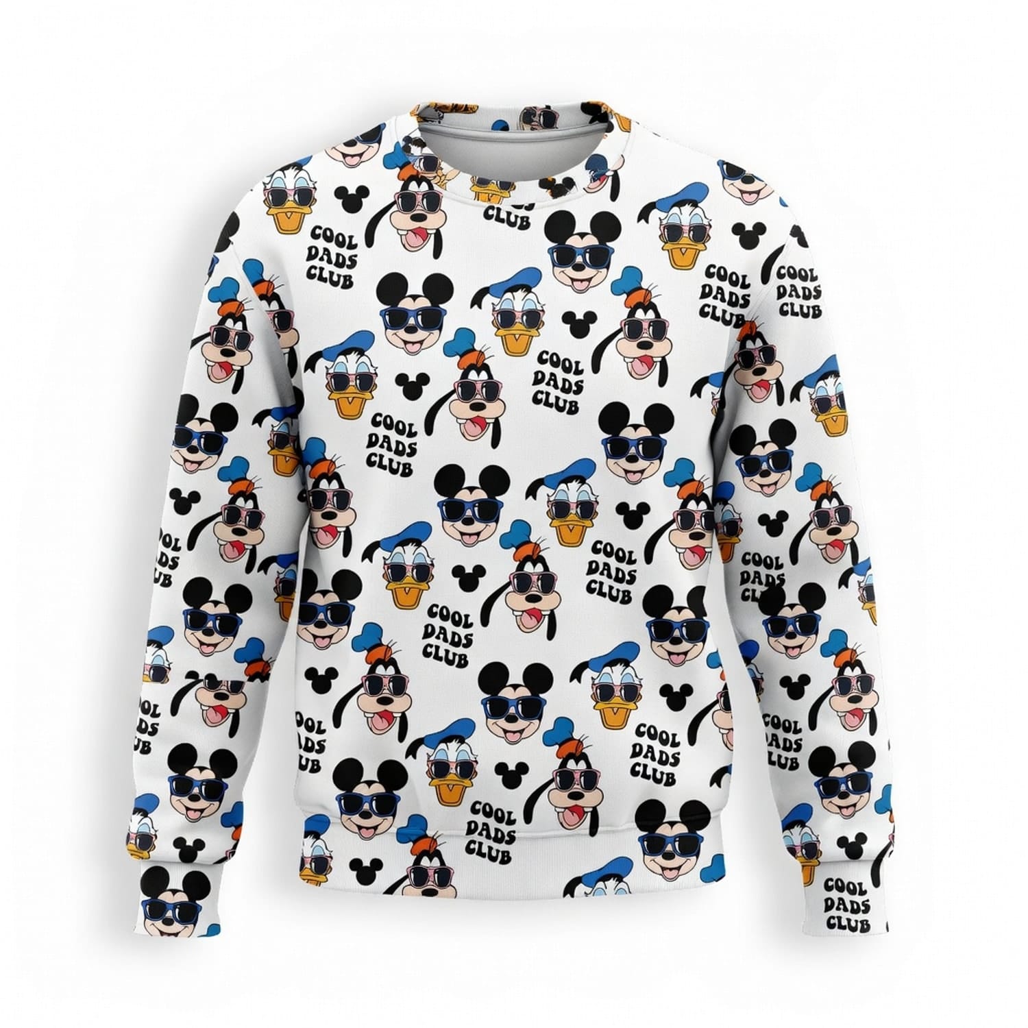 Mouse Duck Silly Dog Cool Dads Club AOP Apparel