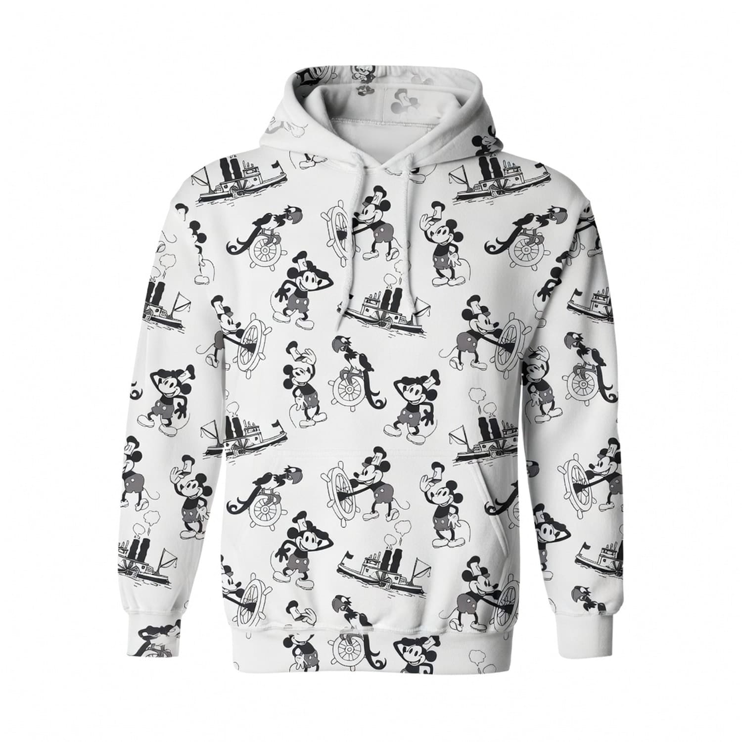 Vintage Steamboat AOP Apparel Mouse Classic Cartoon