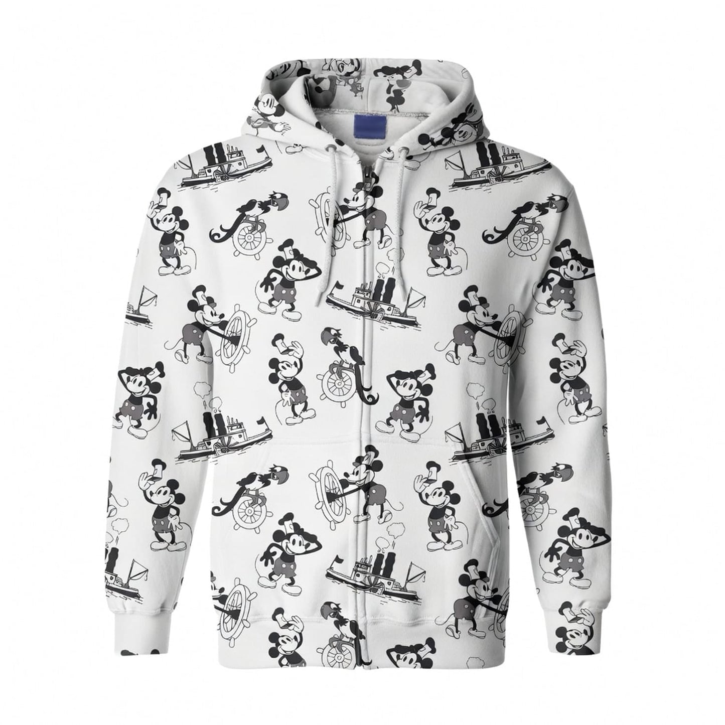 Vintage Steamboat AOP Apparel Mouse Classic Cartoon