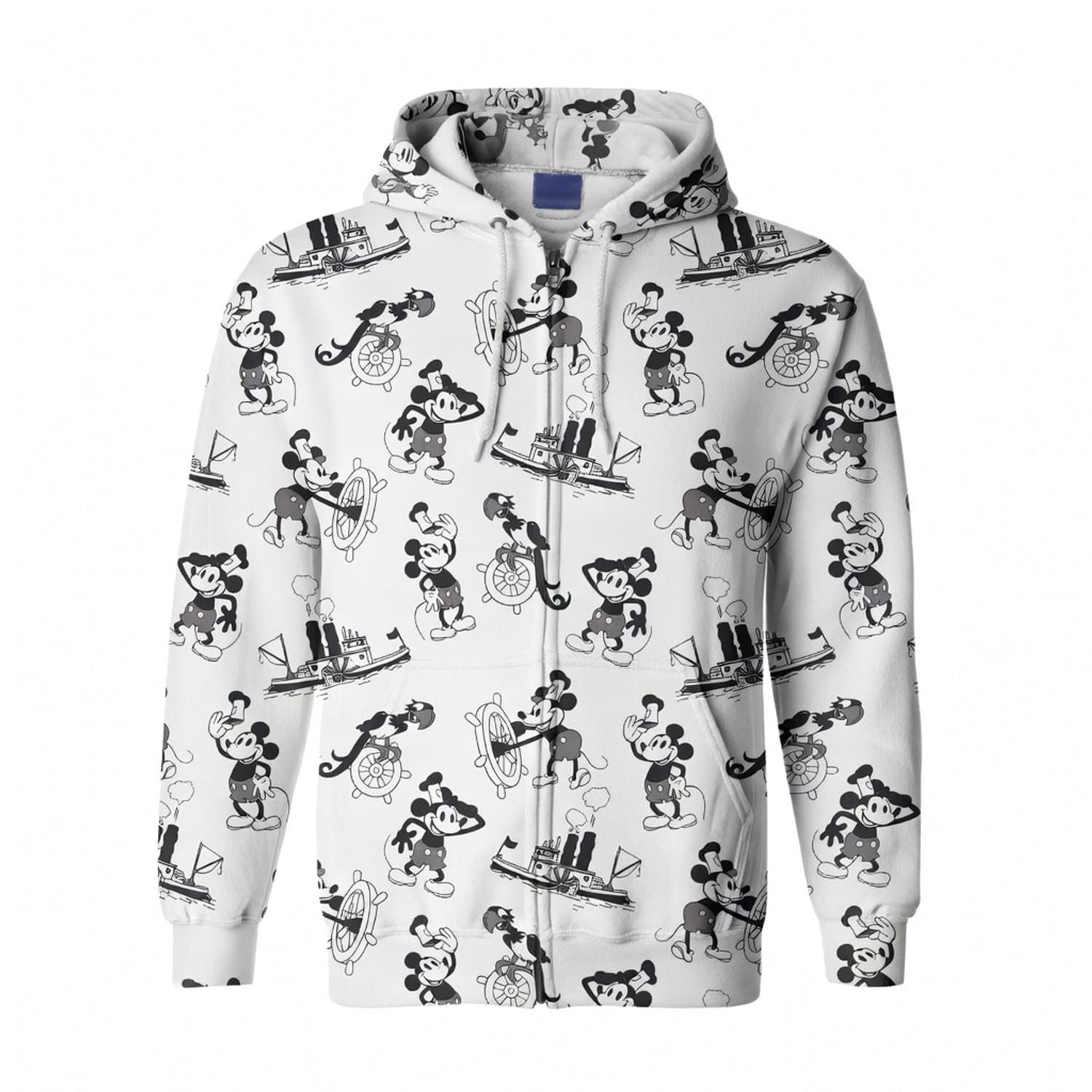 Vintage Steamboat AOP Apparel Mouse Classic Cartoon