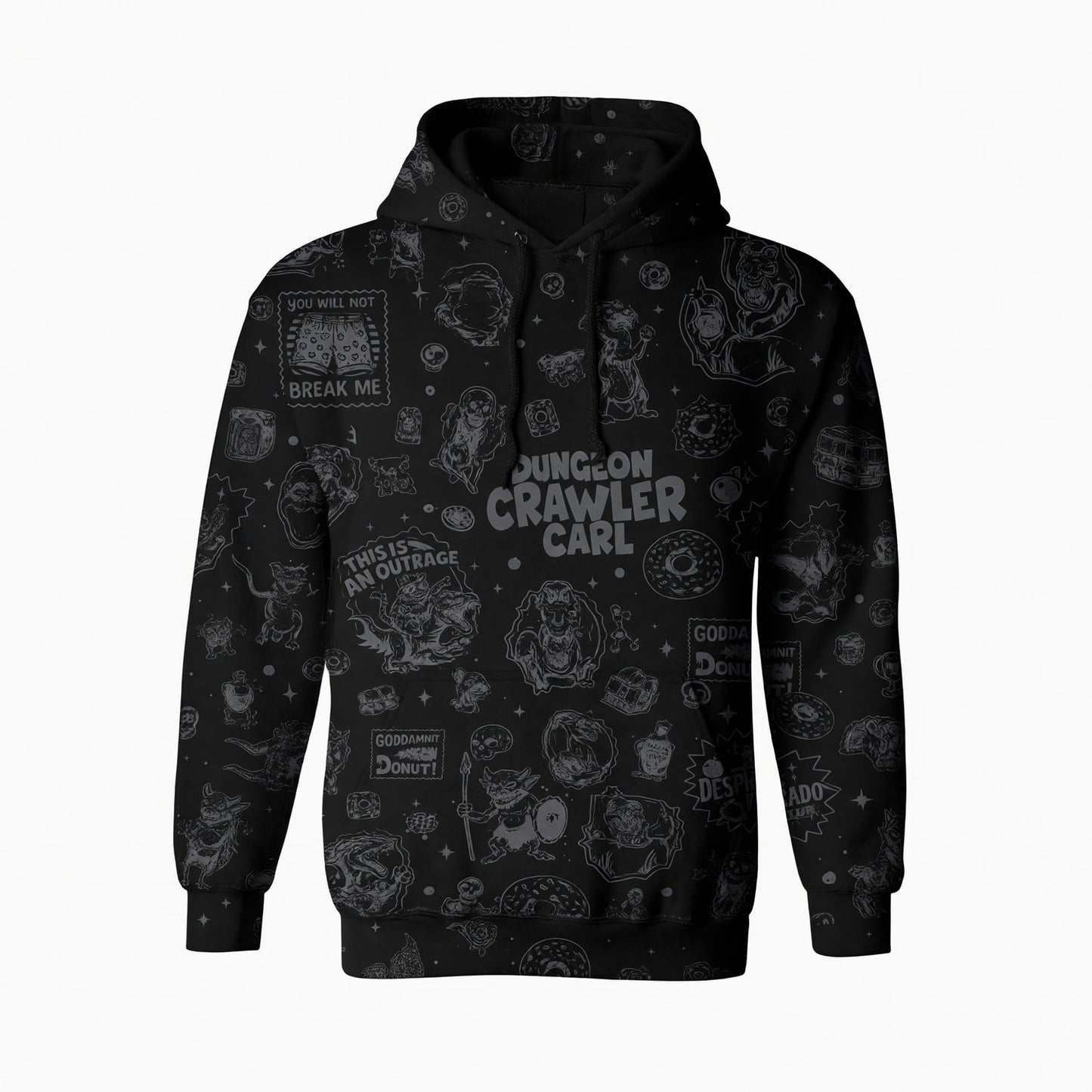 Dungeon Crawler AOP T-Shirt - LitRPG Novel Streetwear