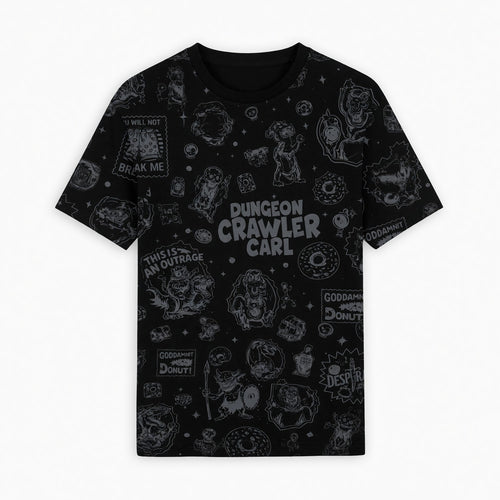 Dungeon Crawler AOP T-Shirt - LitRPG Novel Streetwear
