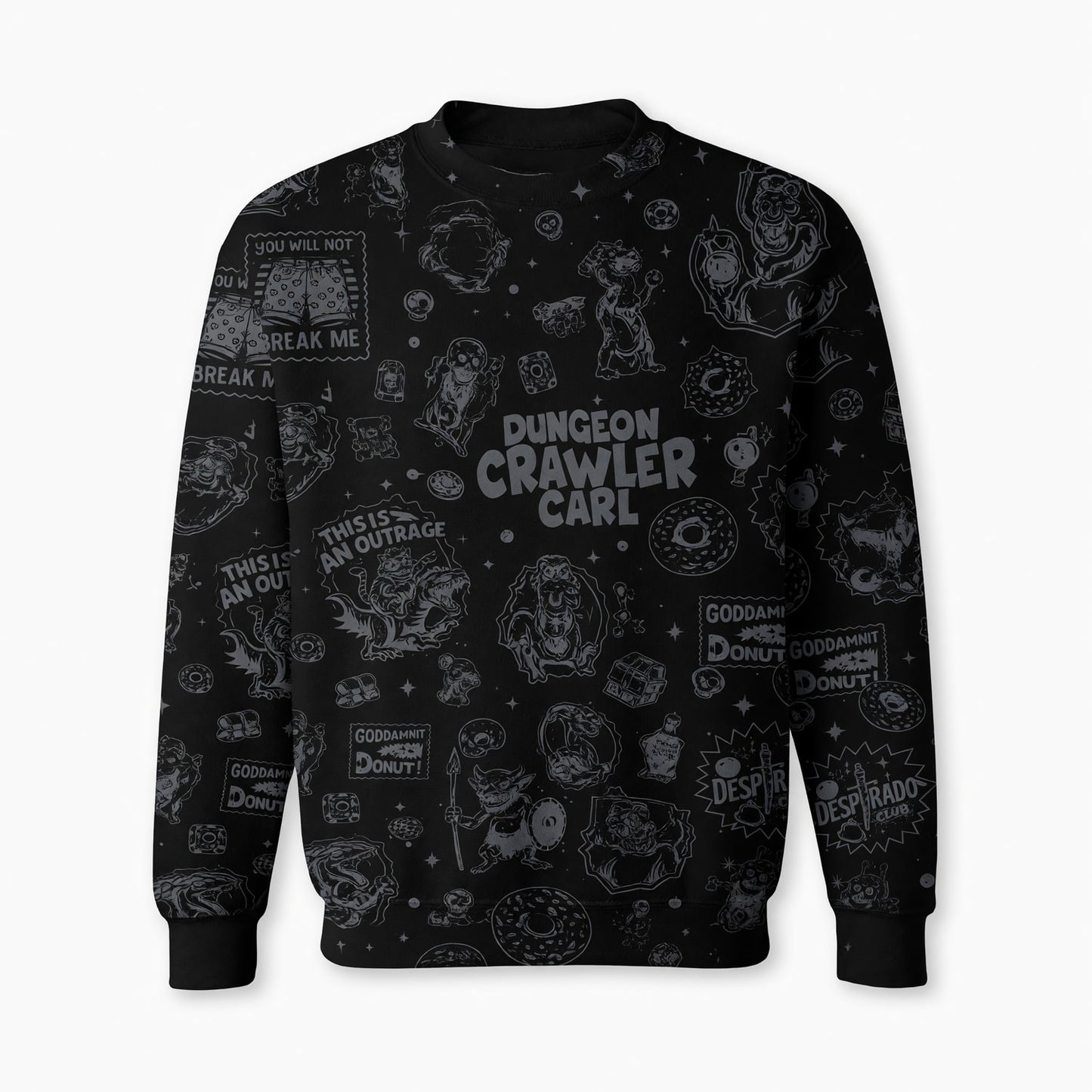 Dungeon Crawler AOP T-Shirt - LitRPG Novel Streetwear