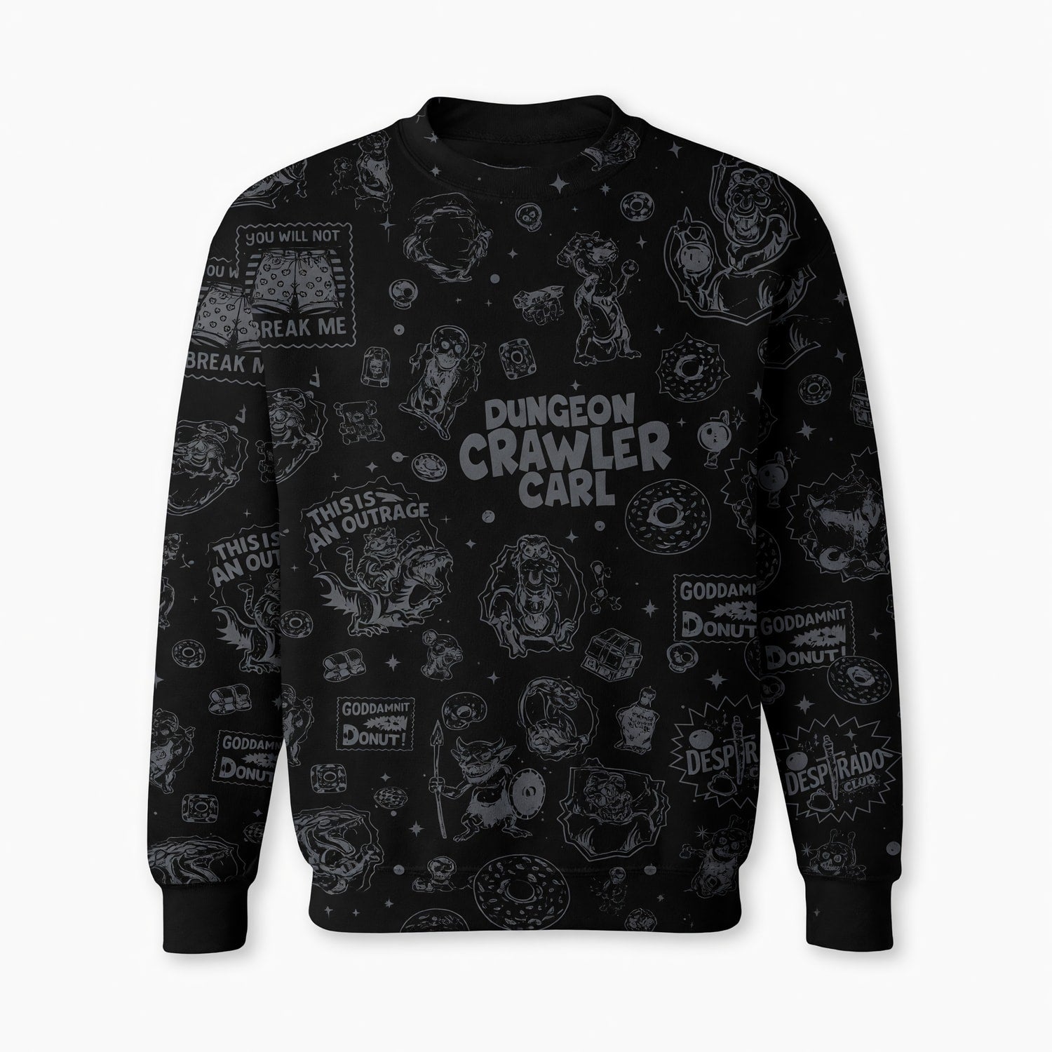 Dungeon Crawler AOP T-Shirt - LitRPG Novel Streetwear