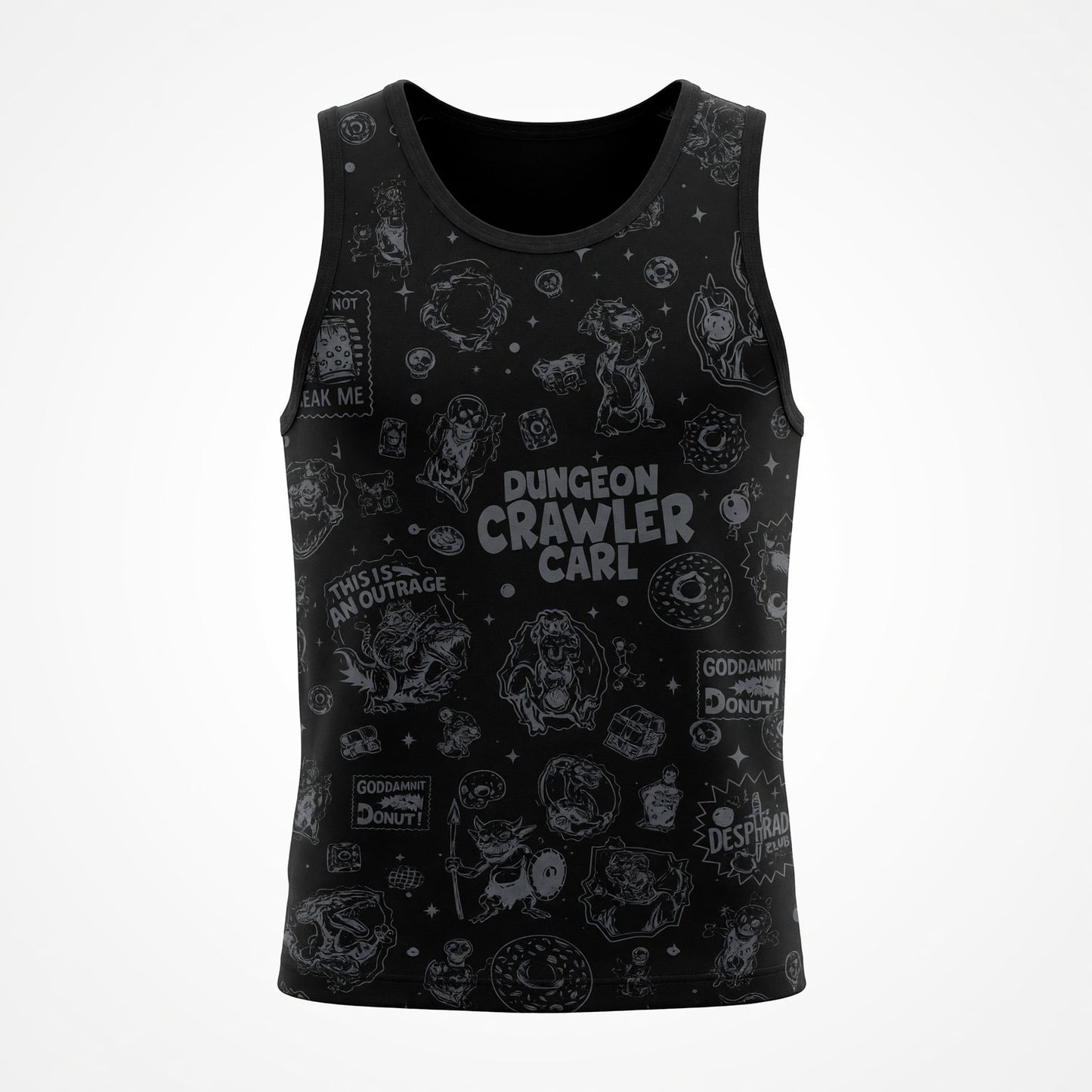Dungeon Crawler AOP T-Shirt - LitRPG Novel Streetwear
