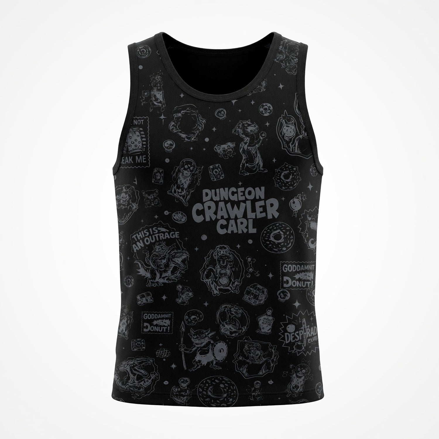 Dungeon Crawler AOP T-Shirt - LitRPG Novel Streetwear