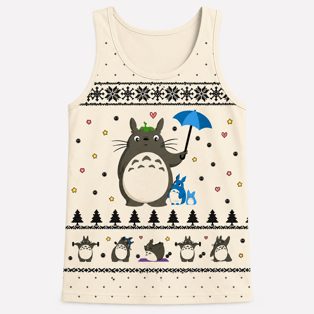Forest Spirit Winter Wonderland All Over Print Hoodie - Anime Fan Apparel