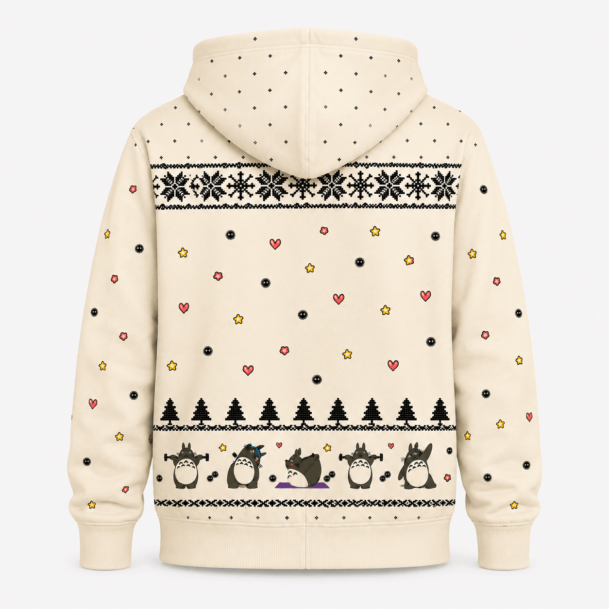Forest Spirit Winter Wonderland All Over Print Hoodie - Anime Fan Apparel
