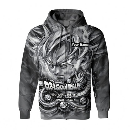 Anime Warrior Ultimate Legacy Personalized AOP Apparel