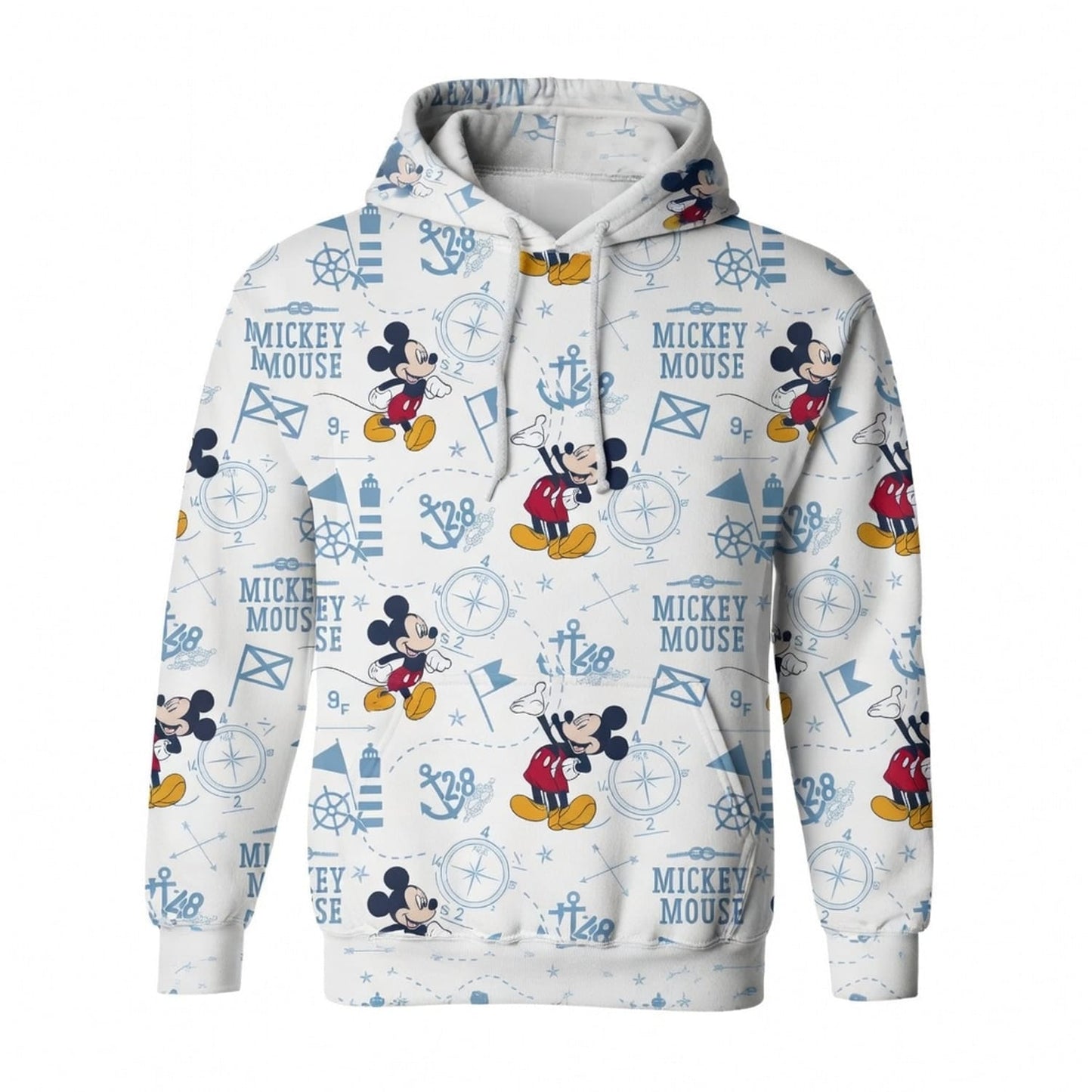 Mouse Nautical Adventure All Over Print Apparel