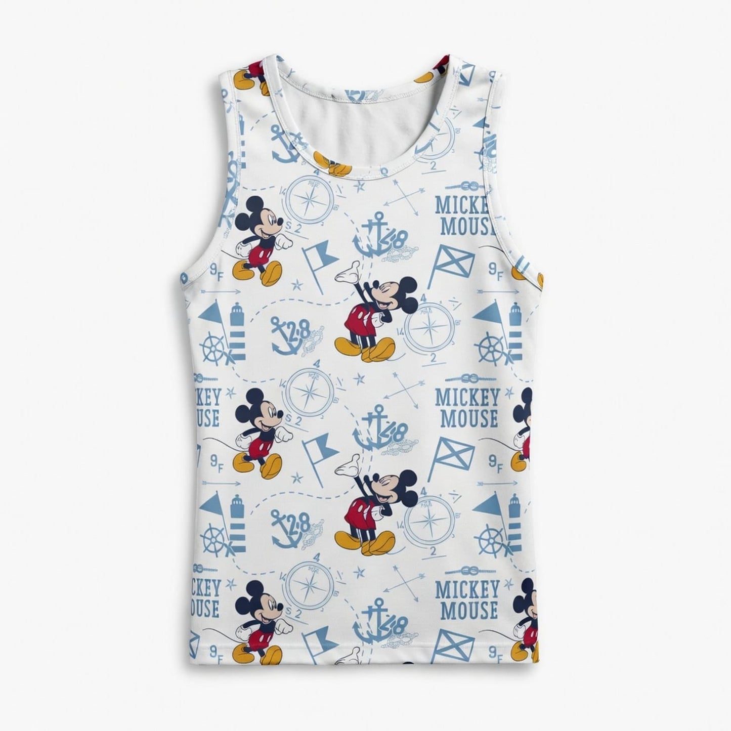 Mouse Nautical Adventure All Over Print Apparel
