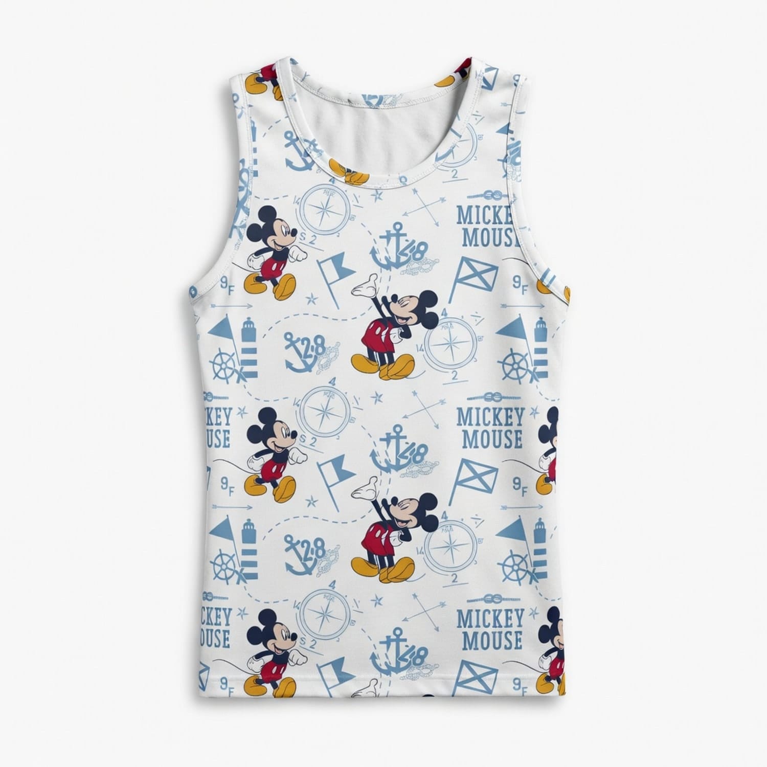 Mouse Nautical Adventure All Over Print Apparel