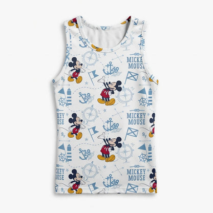 Mouse Nautical Adventure All Over Print Apparel