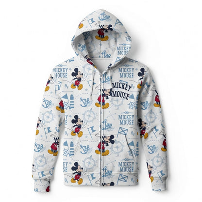 Mouse Nautical Adventure All Over Print Apparel