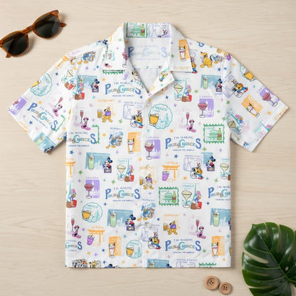 I'm Making Pour Choices Around The World Hawaiian Shirt World Park Mouse & Friends