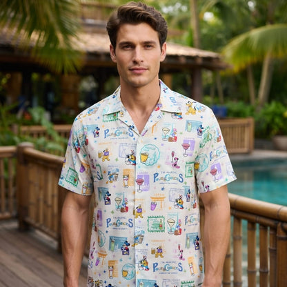 I'm Making Pour Choices Around The World Hawaiian Shirt World Park Mouse & Friends